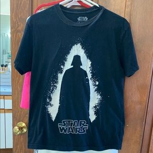 Vintage Star Wars Black Tshirt Size Small